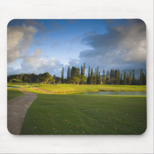 Der Golfplatz von Makai in Princeville Mousepad