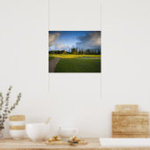 Der Golfplatz von Makai in Princeville Poster (Küche)