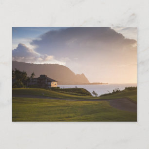 Der Golfplatz von Makai in Princeville Postkarte