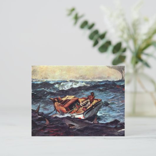 Der Golfstrom durch Homer Winslow Postkarte (Stehend Vorderseite)