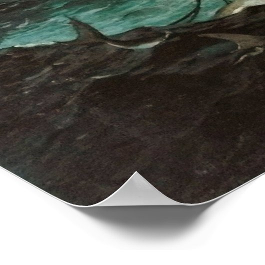 Der Golfstrom Poster (Ecke)