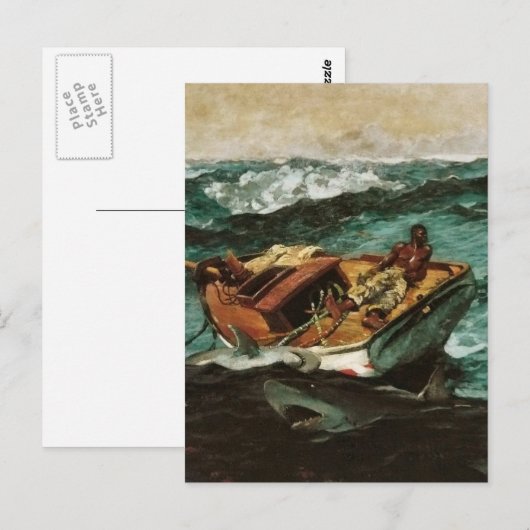 Der Golfstrom Postkarte (Vorne/Hinten)