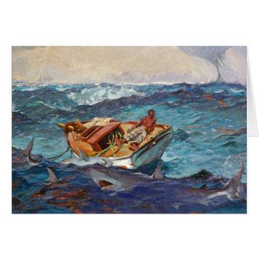 Der Golfstrom von Winslow Homer (Vorderseite (Horizontal))