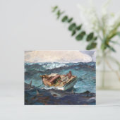 Der Golfstrom Winslow Homer-Postkarte Postkarte (Stehend Vorderseite)