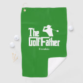 Der Golfvater mit dem Namen Funny Golf Theme Golfhandtuch (Insitu)