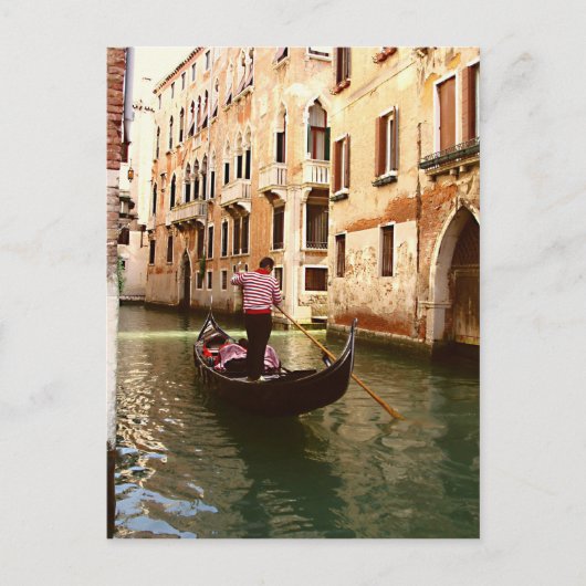 Der Gondolier Postkarte (Vorderseite)