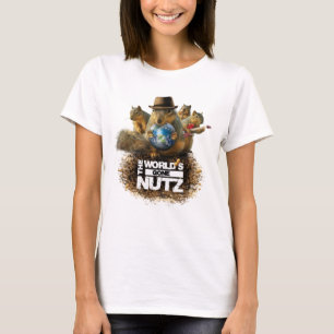 Der Gone Nutz mit Eichhörnchen Bad T-Shirt