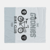 Der Goonies Bike Club U.S.A. Fleecedecke (Vorderseite (Horizontal))