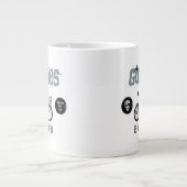 Der Goonies Bike Club U.S.A. Jumbo-Tasse (Vorderseite)