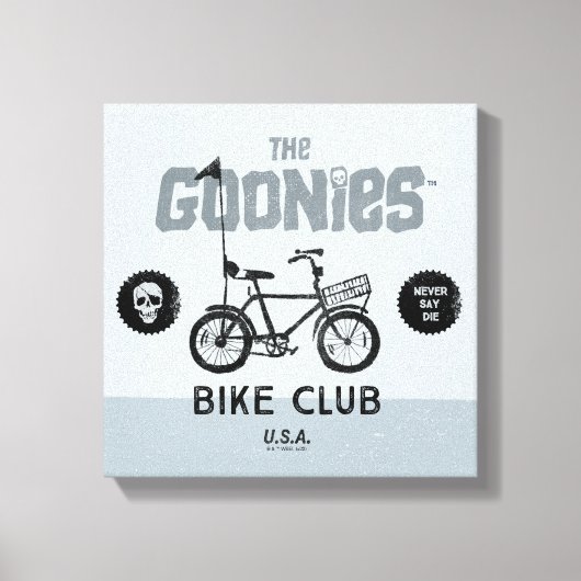 Der Goonies Bike Club U.S.A. Leinwanddruck (Vorderseite)