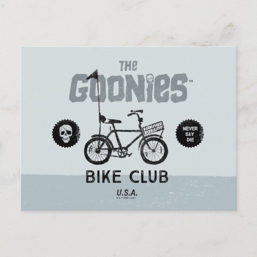 Der Goonies Bike Club U.S.A. Postkarte (Vorderseite)