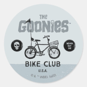 Der Goonies Bike Club U.S.A. Runder Aufkleber
