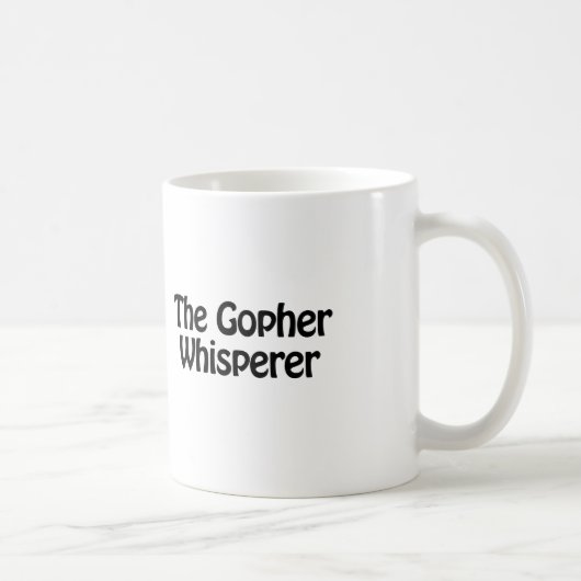 der Gopher flüstern Kaffeetasse (Rechts)