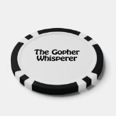 der Gopher flüstern Pokerchips (Einzeln)