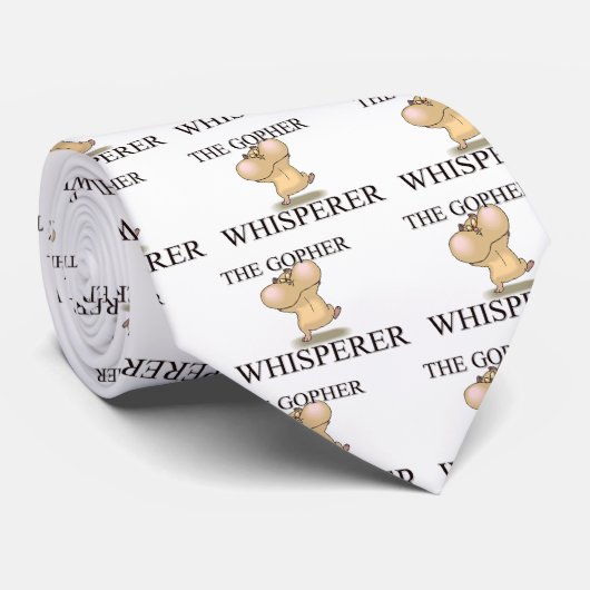 Der GopherWhisperer Krawatte (Gerollt)