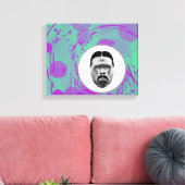 Der Gorilla hat die Canvas umgerissen Leinwanddruck (Insitu (Wohnzimmer))