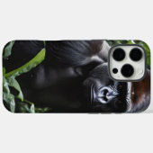 Der Gorilla-König in Mitternacht: Der Monarch des  Case-Mate iPhone Hülle (Rückseite (Horizontal))