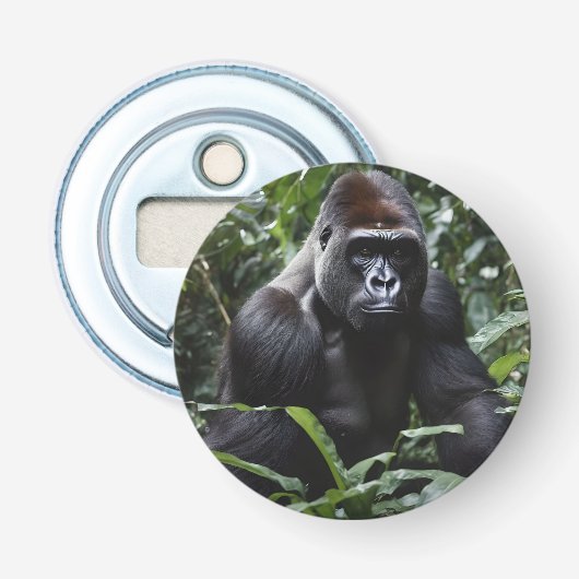Der Gorilla-König in Mitternacht: Der Monarch des Flaschenöffner (Vorderseite)