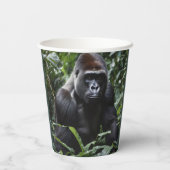 Der Gorilla-König in Mitternacht: Der Monarch des Pappbecher (Rückseite)