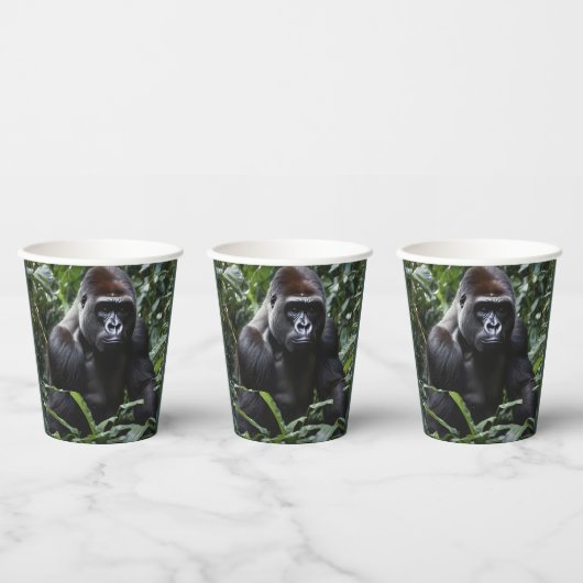 Der Gorilla-König in Mitternacht: Der Monarch des Pappbecher (Multi)