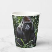 Der Gorilla-König in Mitternacht: Der Monarch des Pappbecher (Vorderseite)