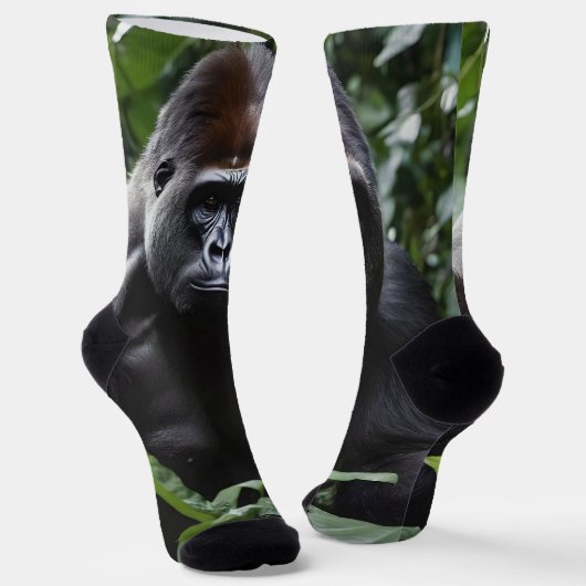 Der Gorilla-König in Mitternacht: Der Monarch des Socken (Gewinkelt)