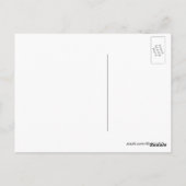Der Gorilla Postkarte (Rückseite)