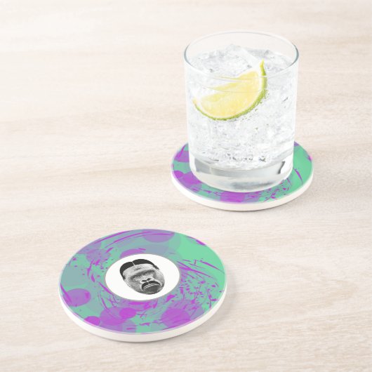 Der Gorilla-Untersetzer Sandstein Untersetzer (Seite)