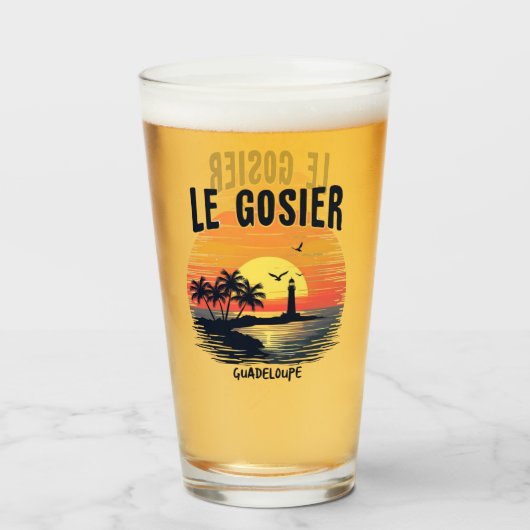 DER GOSIER GUADELOUPE GLAS (Vorne (Gefüllt))