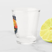 DER GOSIER GUADELOUPE SCHNAPSGLAS (Rechts)