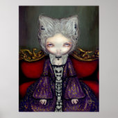 Der gotische Rokoko der Violettherzogin Low-Brow A Poster (Vorne)