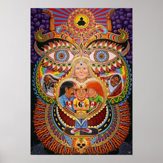 Der Gott der Heilung Poster (Vorne)