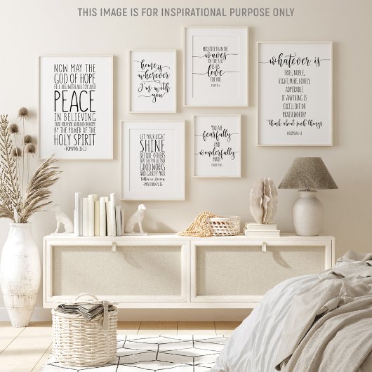 Der Gott der Hoffnung, die Römer 15:13 Poster