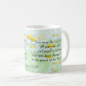 Der Gott der Hoffnung - Römer-15:13 Kaffeetasse (VorderseiteRechts)