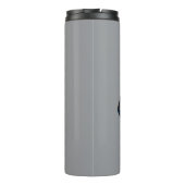 Der Gott des POD (Print On Demand) Thermosbecher (Rückseite)