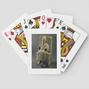 Der Gott El aus Ugarit, 13. Jahrhundert v. Chr. (L Spielkarten