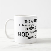 Der Gott in dir Kaffeetasse (Links)