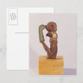 Der Gott ist, saite Periode Postkarte (Vorne/Hinten)