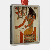Der Gott, Khepri, vom Grab von Nefertari Ornament Aus Metall (Rechts)