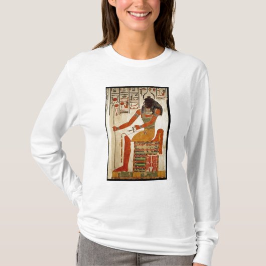 Der Gott, Khepri, vom Grab von Nefertari T-Shirt (Vorderseite)