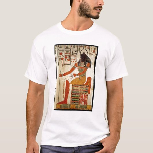 Der Gott, Khepri, vom Grab von Nefertari T-Shirt (Vorderseite)