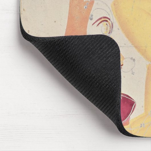 Der Gott Krishna mit seiner TodLiebe, Radha Mousepad (Ecke)