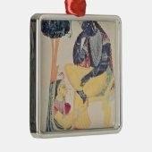 Der Gott Krishna mit seiner TodLiebe, Radha Ornament Aus Metall (Rechts)