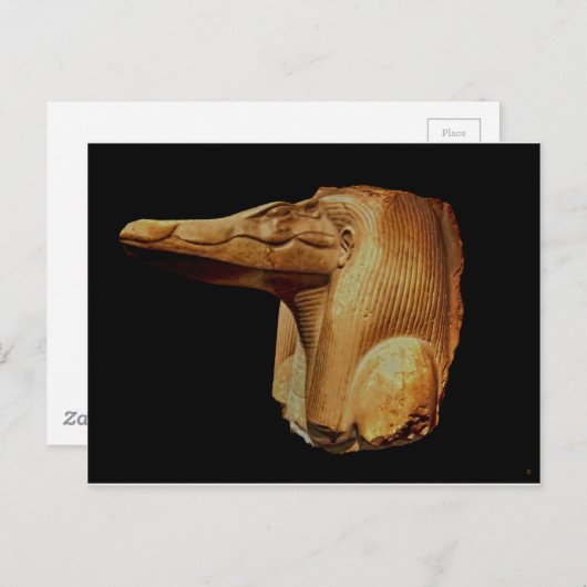 Der Gott Sobek Postkarte (Vorne/Hinten)