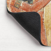 Der Gott Thoth mit Seti I im Grab von Seti Mousepad (Ecke)