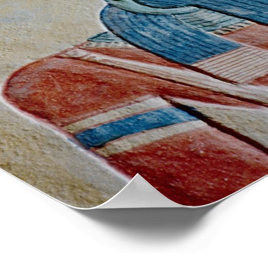 Der Gott Thoth Poster (Ecke)