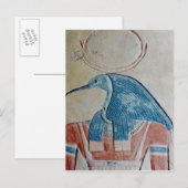 Der Gott Thoth Postkarte (Vorne/Hinten)