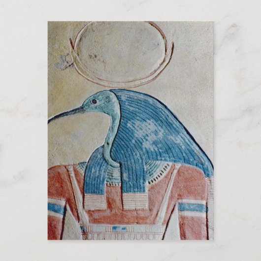 Der Gott Thoth Postkarte (Vorderseite)