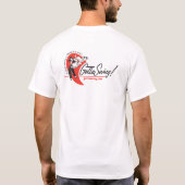 Der Gottaswing der Männer Weiß-T-Shirt T-Shirt (Rückseite)