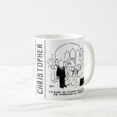 Der Gottesdienst für Hochzeit kann die Vows nicht Kaffeetasse (VorderseiteRechts)